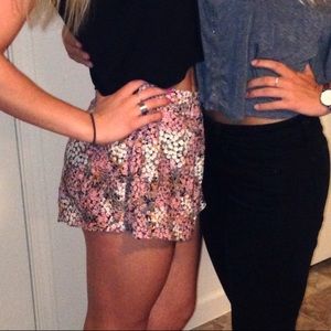 Someday Lovin Flowy Floral Shorts